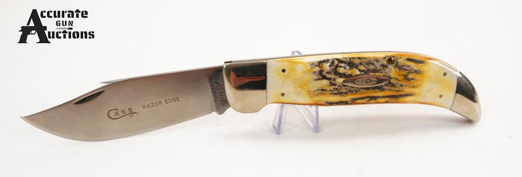 Case XX 5172: Make: Case Model: XX 5172 Serial # NVSN Condition: Good Importer: Razors Edge The 1976 "Razor Edge" was a premium stainless steel (SSP) line Case introduced in 1965. By 1976, Case utilized this