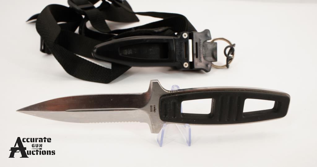 Kershaw by Kai Amphibian: Make: Kershaw by Kai Model: Amphibian Serial # 1006 Condition: Good The Kershaw Amphibian (Model 1006K) is a discontinued, highly sought-after dive and boot knife renowned for its tactical