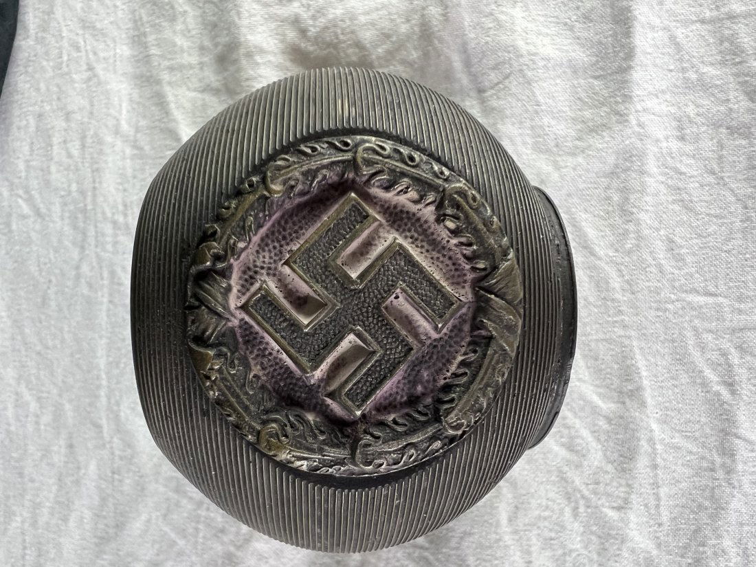 WWII World War 2 German Bronze Paper Weight branded (1 of 4)