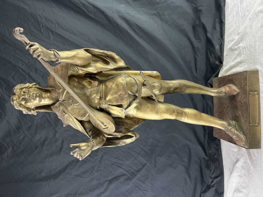 19th C. Antique French Sculpture by E. Picault (1833-1915) (1 of 13)