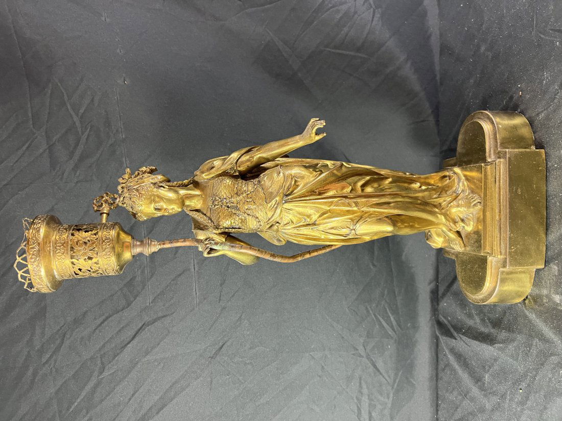 19th Century Antique French Bronze Sculpture Circa 1850 (1 of 4)