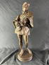 19th Century Antique French Bronze Sculpture Gringoire C 1890