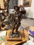 Blair Buswell bronze sculpture of Charlton Heston “The Drifter&rdquo;