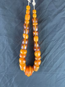 Important Antique Natural Baltic Butterscotch Amber