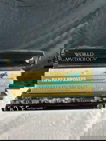 Erte,Frederick Hart,Barye...Mythology 8 Bronze Sculpture Books