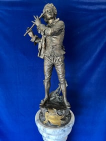 Tiffany & co. Studios French Bronze Sculpture by Gaudez (1842-1902)
