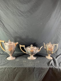 Mappin & Webb  Art Deco tea pots