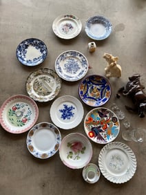 Antique and newer Assorted Collectible Plates