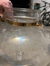 Antique Pendant Glass Decorative Art