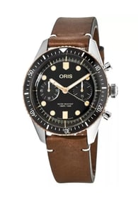 Oris divers 65 chronograph wrist watch No reserve