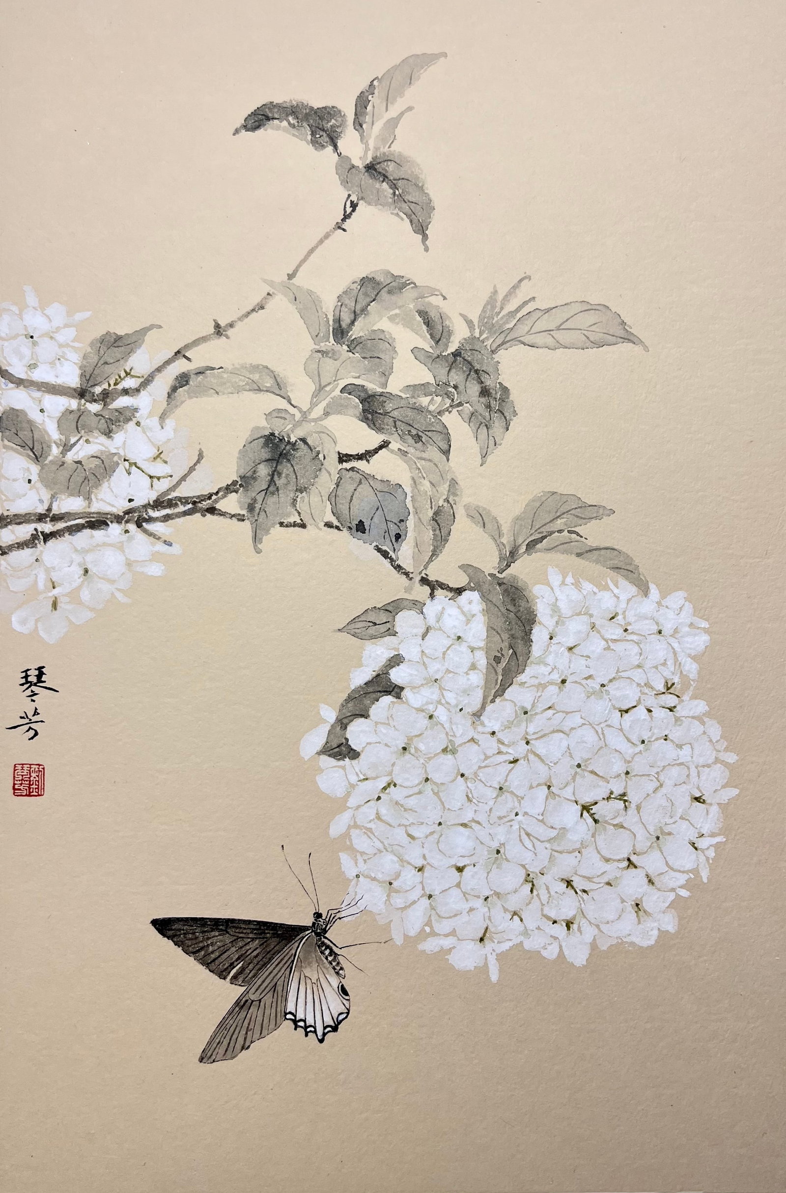 Liu Qinfang Unmounted Portrait (1 of 1)