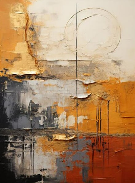 Zhang Kai Abstract Art in Oil on Canvas Unmounted: Zhang Kai is a member of the China Artists Association and a committee member of the Oil Painting Art Committee of the HuNan Provincial Artists Association. He has long been dedicated to oil painting,