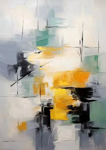 Zhang Kai Abstract Art in Oil on Canvas Unmounted: Zhang Kai is a member of the China Artists Association and a committee member of the Oil Painting Art Committee of the HuNan Provincial Artists Association. He has long been dedicated to oil painting,