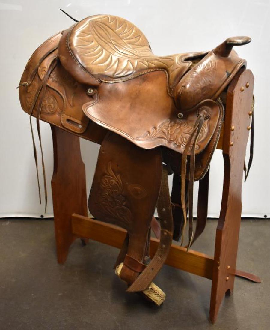 hereford tex tan yoakum saddle