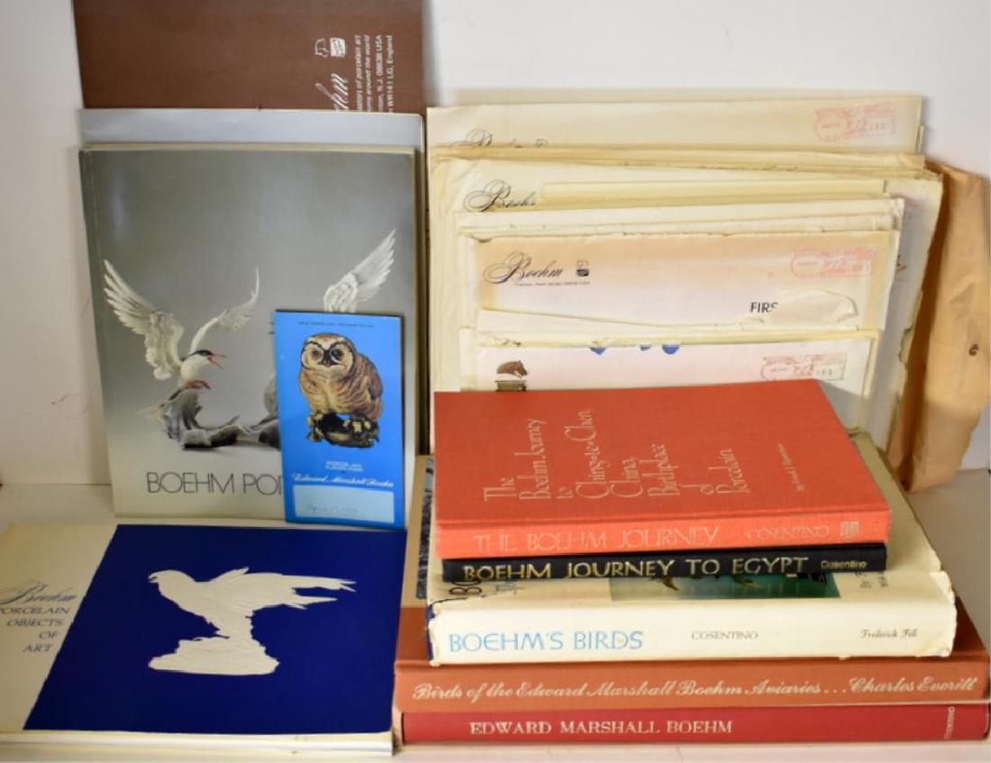 ASSORTED BOEHM PORCELAIN BOOKS, CATALOGS & MORE (1 of 3)