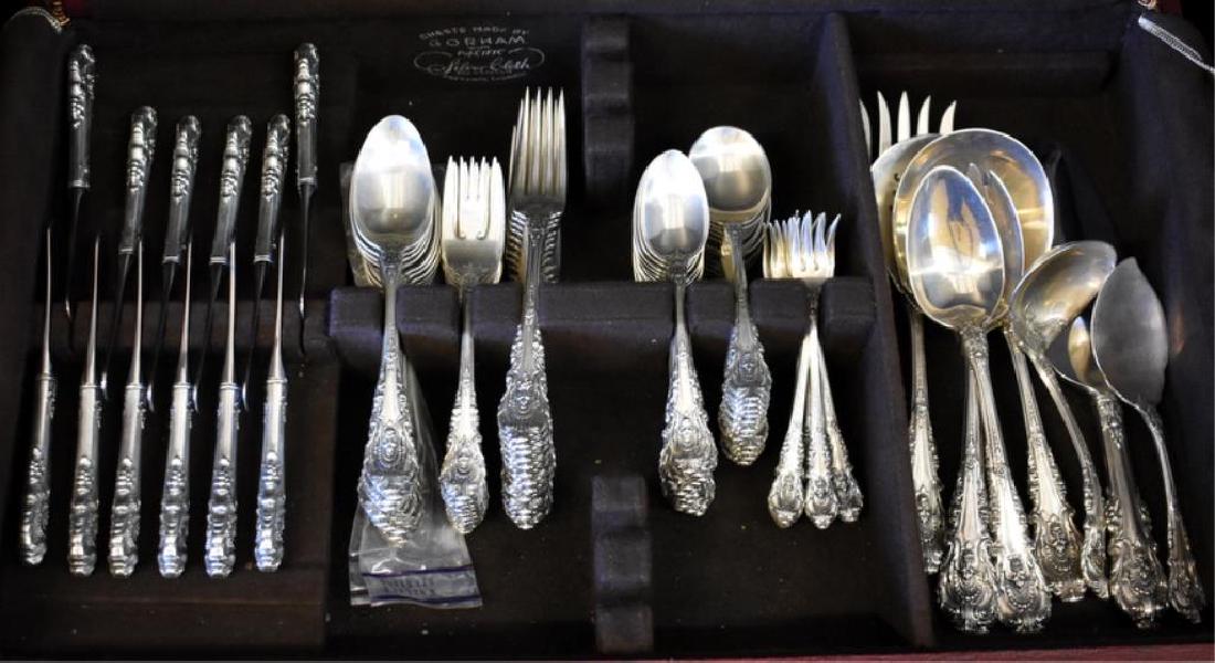 WALLACE "SIR CHRISTOPHER" STERLING FLATWARE FOR 12 (1 of 7)