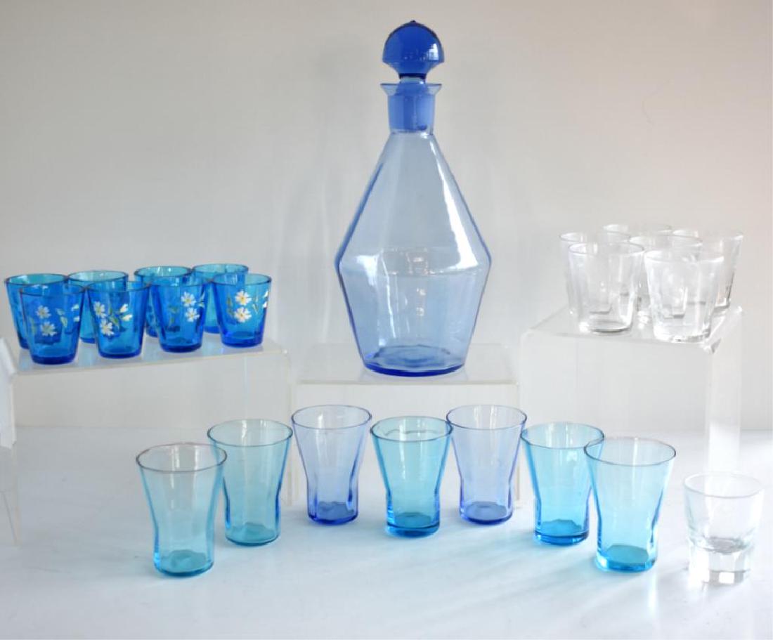 ANTIQUE GLASS BARWARE (1 of 7)