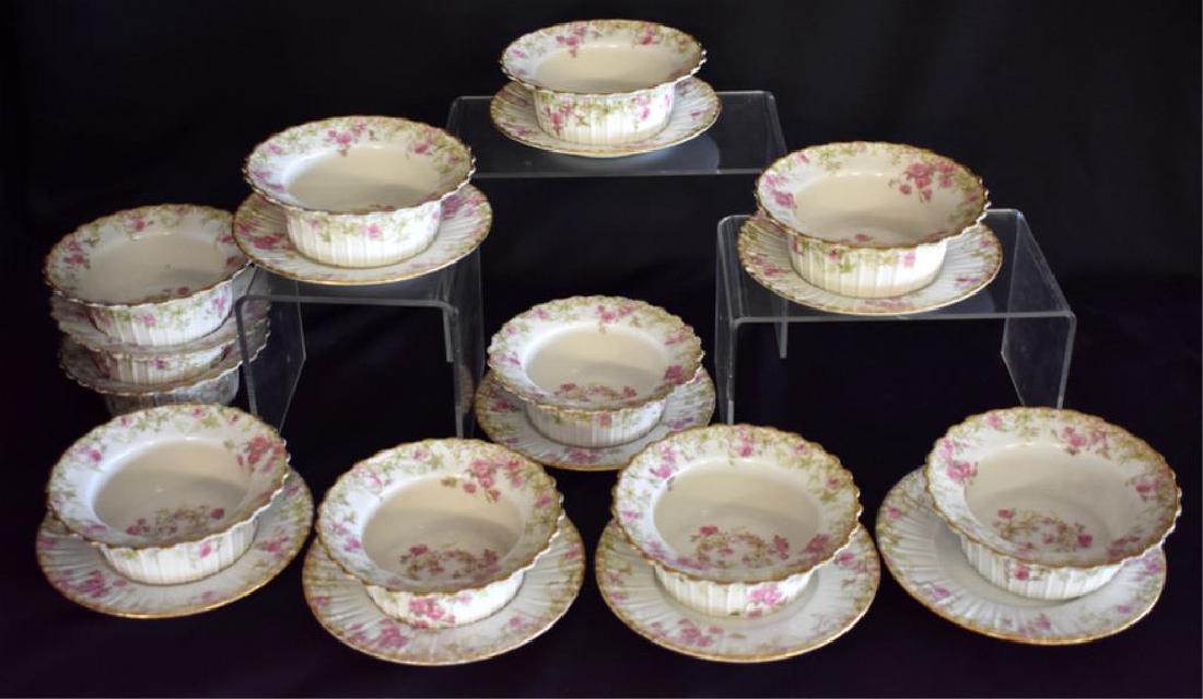 ASSORTED LIMOGES RAMEKINS & UNDER PLATES (1 of 4)