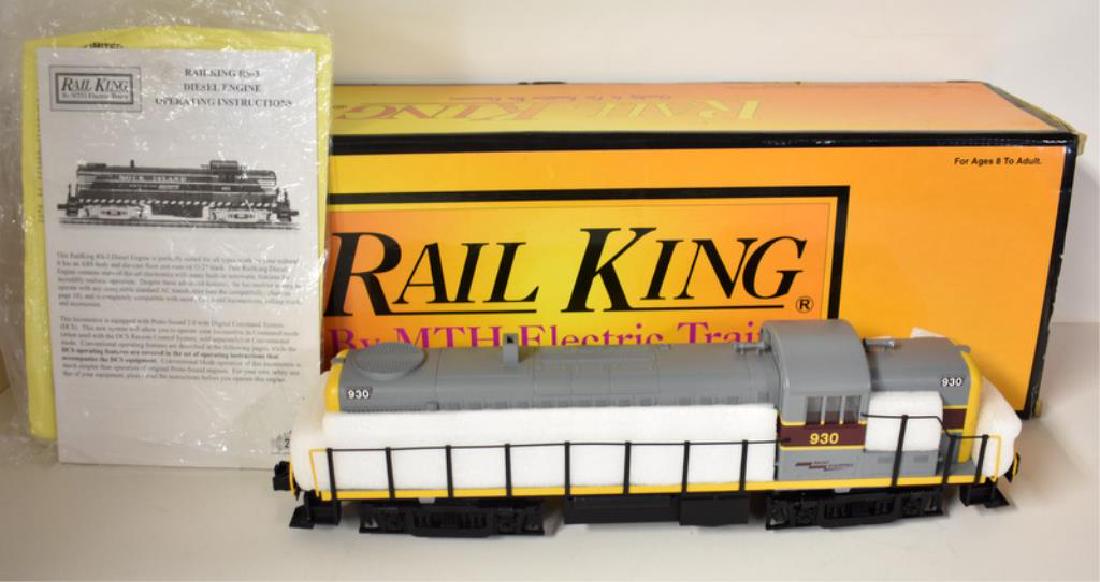 RAIL KING RS-3 ERIE LACKAWANNA DIESEL TRAIN ENGINE (1 of 6)