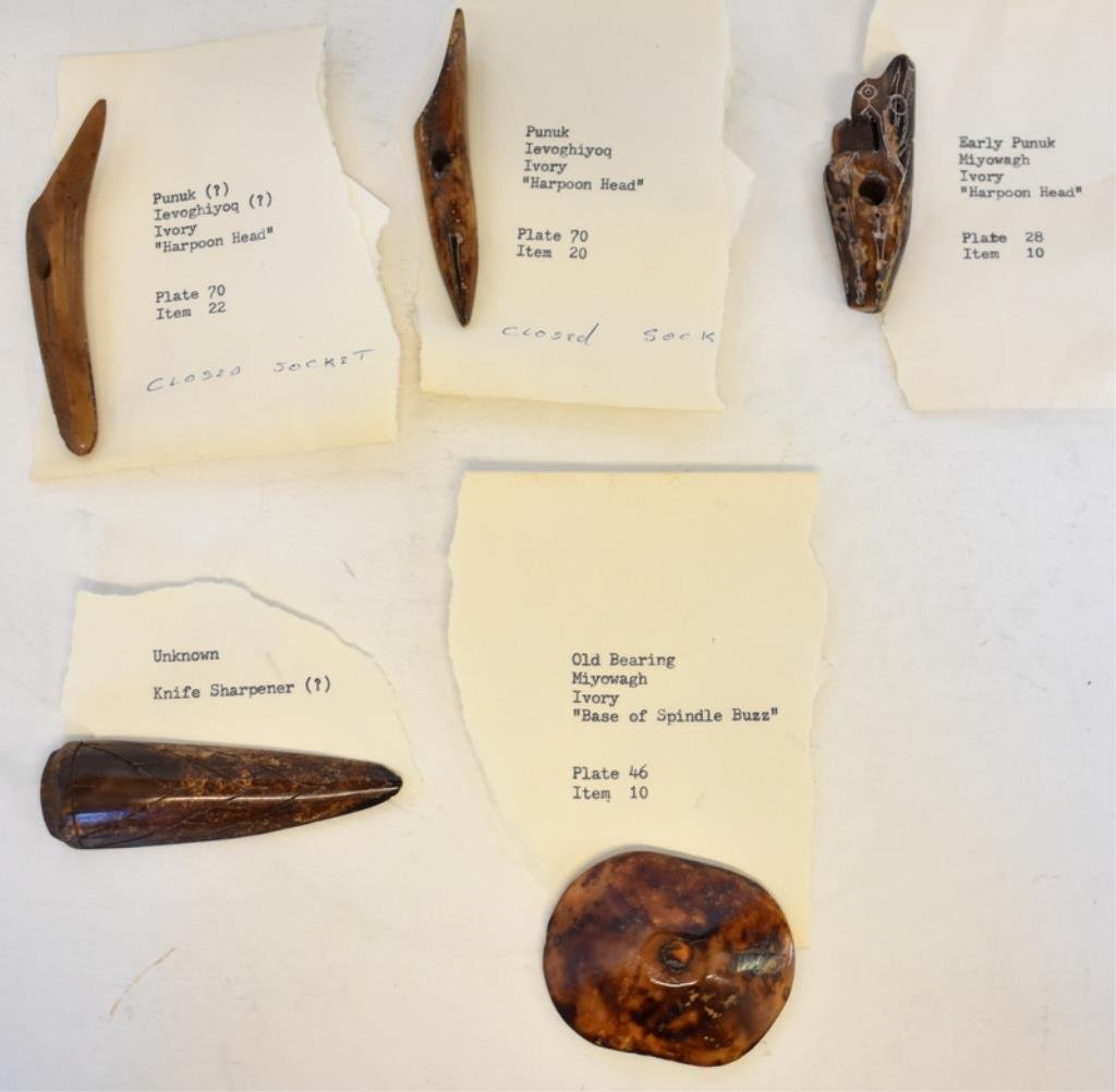 EARLY ALASKAN NATIVE PRIMITIVE TOOLS (1 of 6)