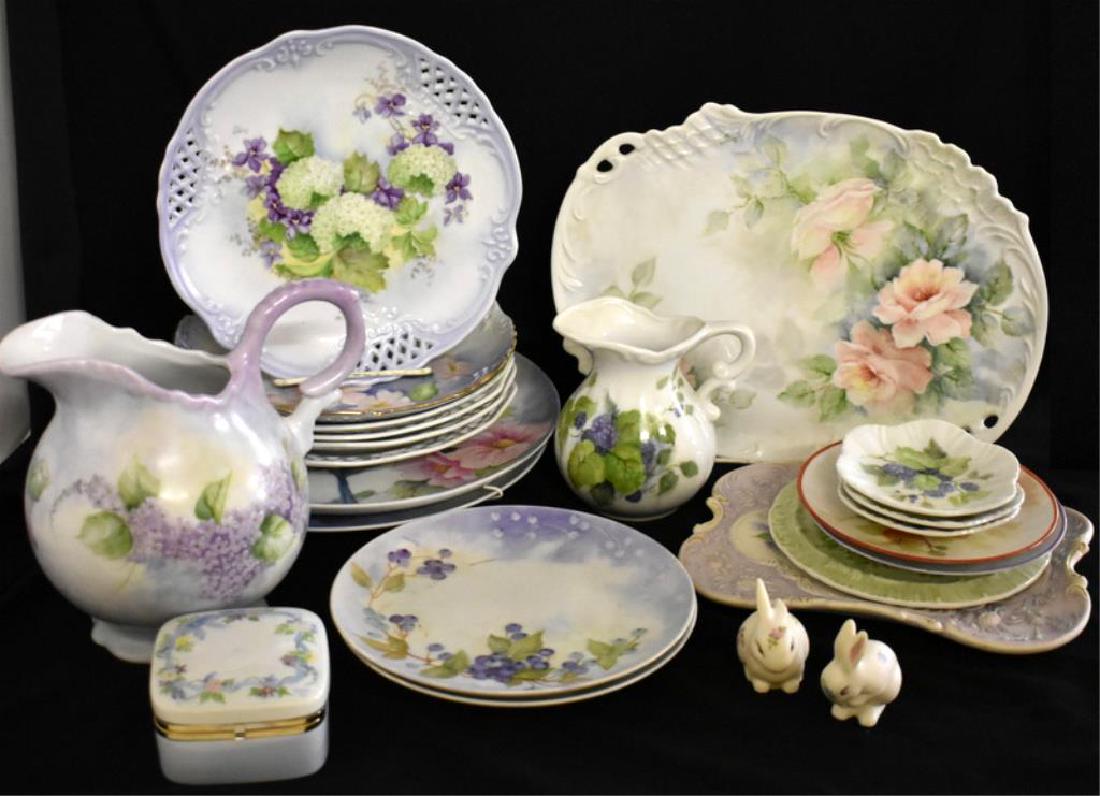 ANTIQUE & VINTAGE HAND-PAINTED CHINA (1 of 13)