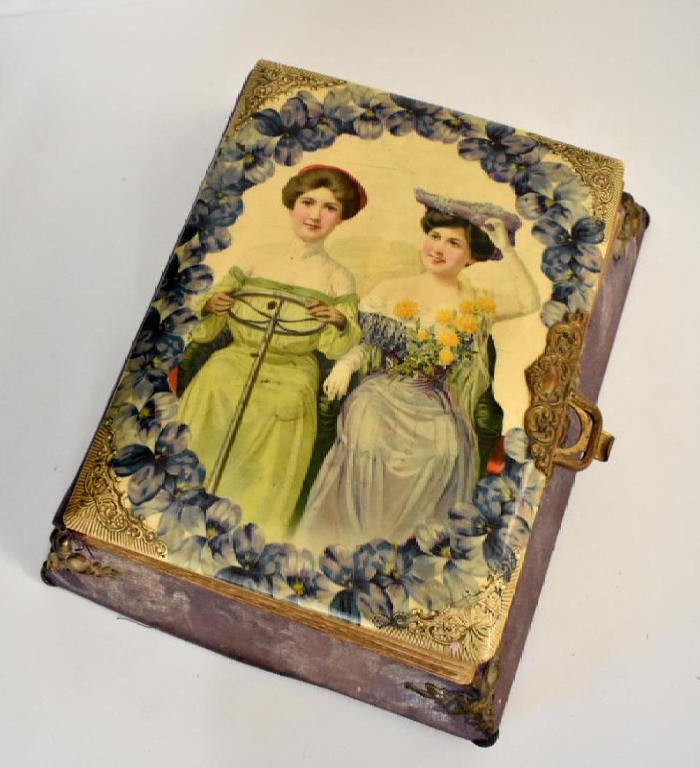 ANTIQUE VICTORIAN PHOTO ALBUM (1 of 5)