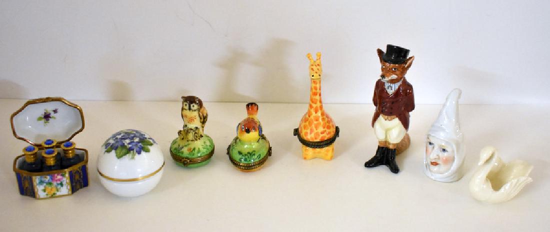 LIMOGES PORCELAIN TRINKET BOXES AND MORE (1 of 11)