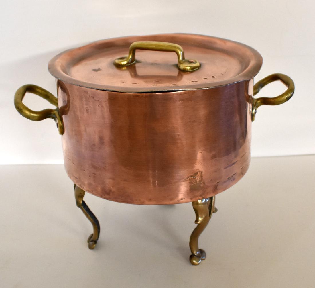 COPPER POT WITH STAND (1 of 4)