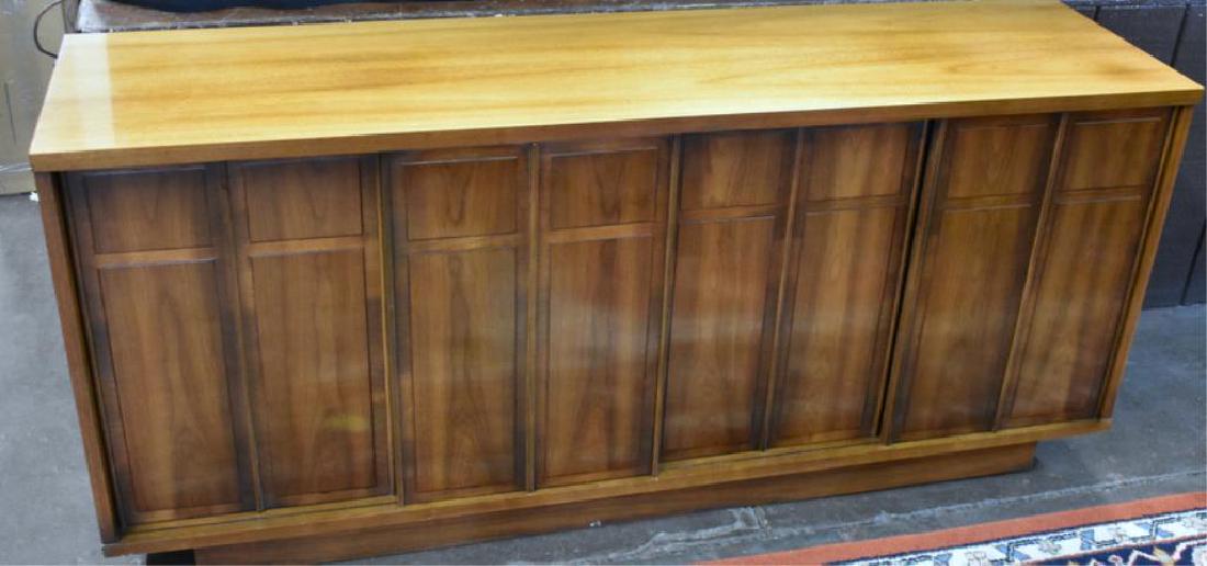 MID-CENTURY WALNUT CREDENZA (1 of 4)