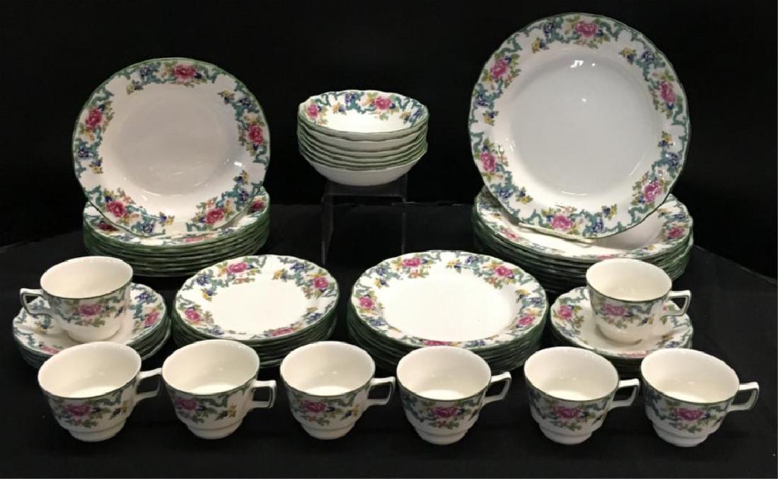ROYAL DOULTON "FLORADORA GREEN" CHINA (1 of 6)