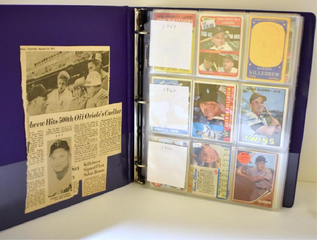HARMON KILLEBREW BASEBALL MEMORABILIA (1 of 4)