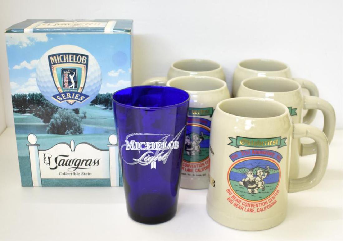 ASSORTED MICHELOB STEINS & MORE (1 of 4)