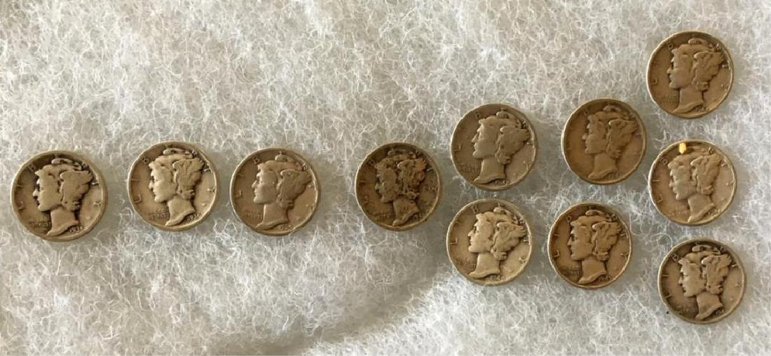 MERCURY HEAD DIMES (1 of 5)