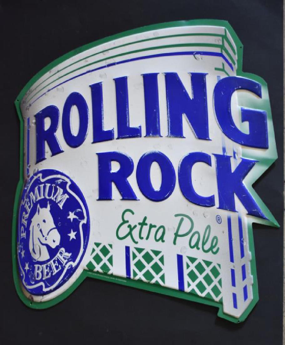 ROLLING ROCK BEER METAL SIGN (1 of 1)