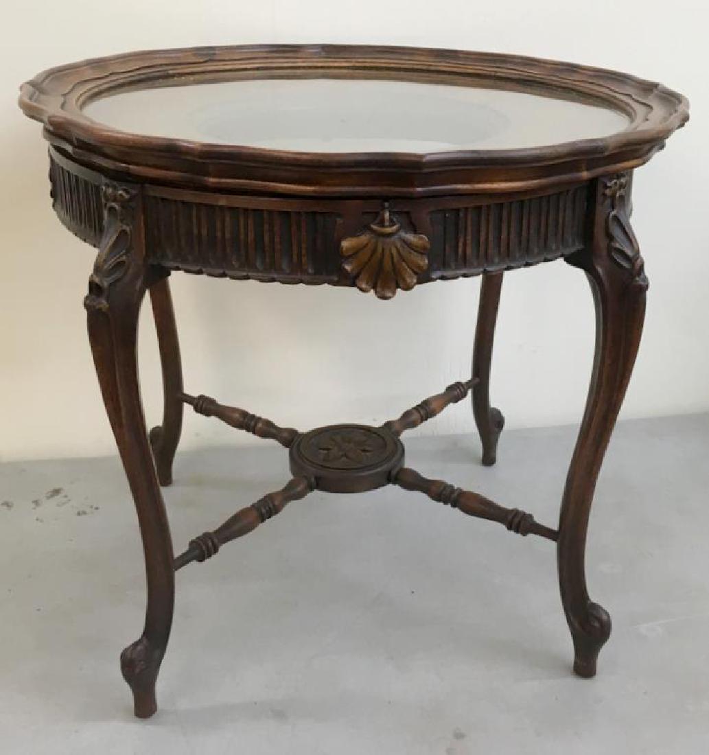 CIRCA 1920s TEA TABLE (1 of 3)