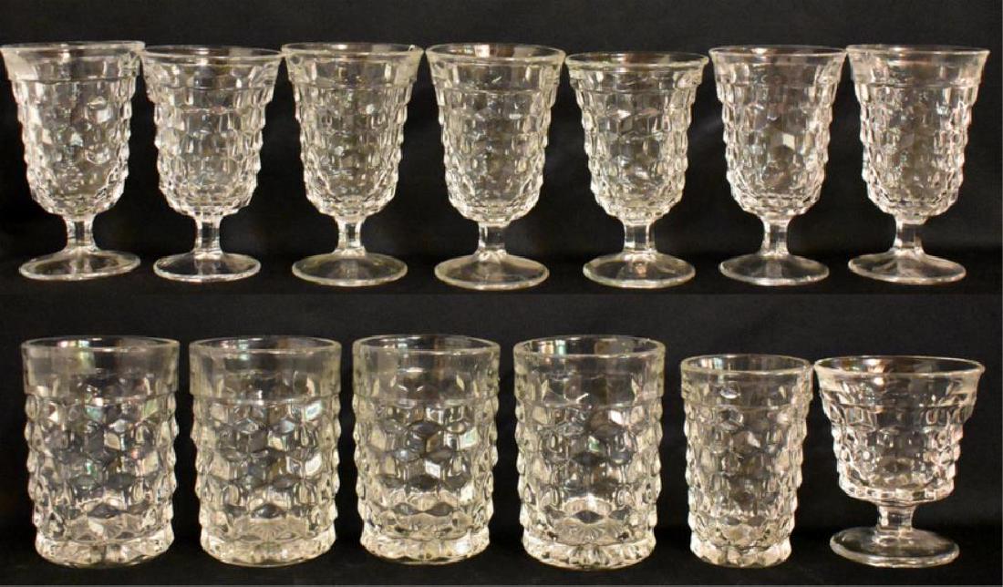 FOSTORIA "AMERICAN" GLASSES & TUMBLERS (1 of 3)