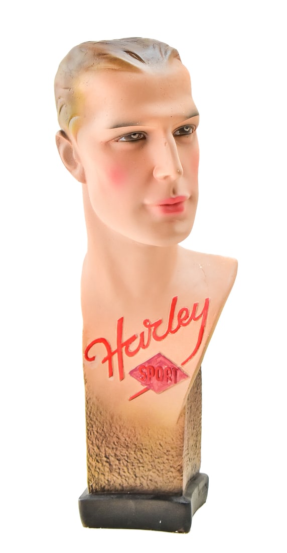 1920s HARLEY SPORT MANNEQUIN HEAD (1 of 4)