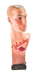 1920s HARLEY SPORT MANNEQUIN HEAD