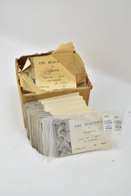 THE BEACH BOYS UNUSED CONCERT TICKETS
