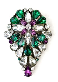 EISENBERG ORIGINAL RHINESTONE FUR CLIP