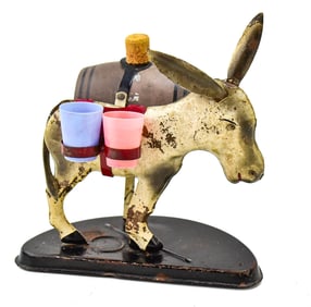 1932 FDR CAMPAIGN ANTI-PROHIBITION WHISKY DONKEY