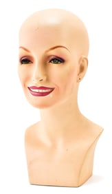 DOLLY PARTON MANNEQUIN BUST WIG DISPLAY