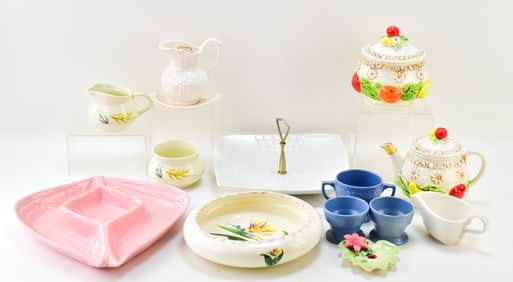 ASSORTED VINTAGE CERAMIC TABLEWARE