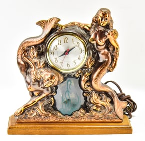 DODGE INC MERMAID CLOCK MOTION LAMP