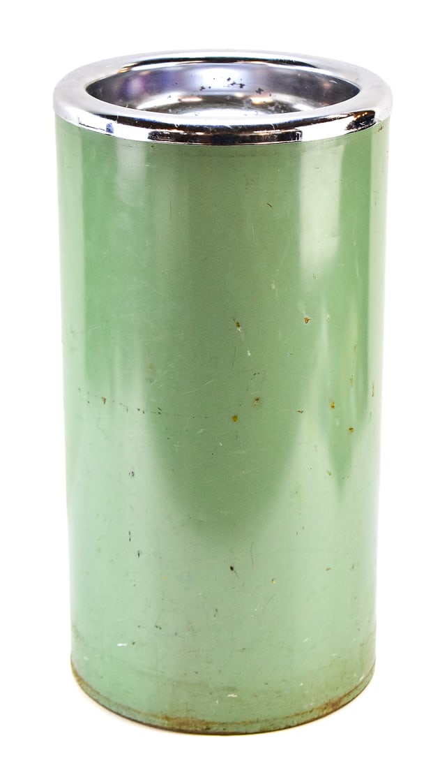 MIDCENTURY FLOOR ASHTRAY (1 of 2)
