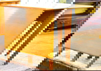 MIDCENTURY HEYWOOD WAKEFIELD DROP-LEAF TABLE