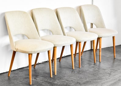 POLISH MID-CENTURY MODERN DINING CHAIRS
