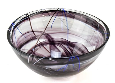 KOSTA BODA SWEDEN ART GLASS BOWL