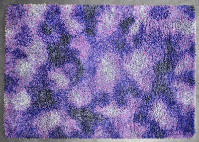 NETHERLANDS PURPLE SHAG RUG