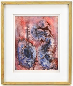 JERRY FARRELL ABSTRACT ACID WASH ON PAPER